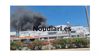 Un Incendio Devora Un Comercio En Una Nave Industrial En Ibiza