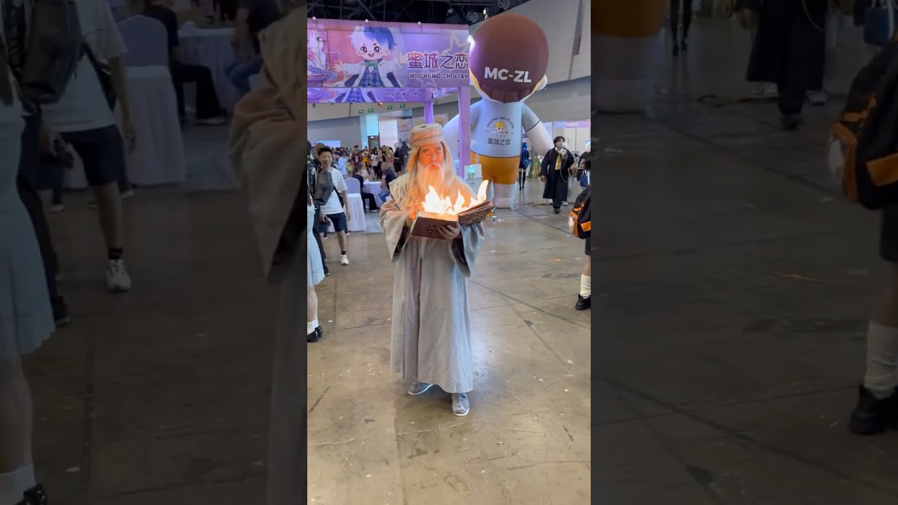 Albus Dumbledore #anime #game #fyp #harrypotter #dumbledore #cos #cosplay #cosplayer #girl