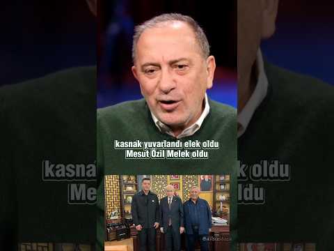 Mesut Özil olayını bir de Fatih Altaylı'dan dinleyin!