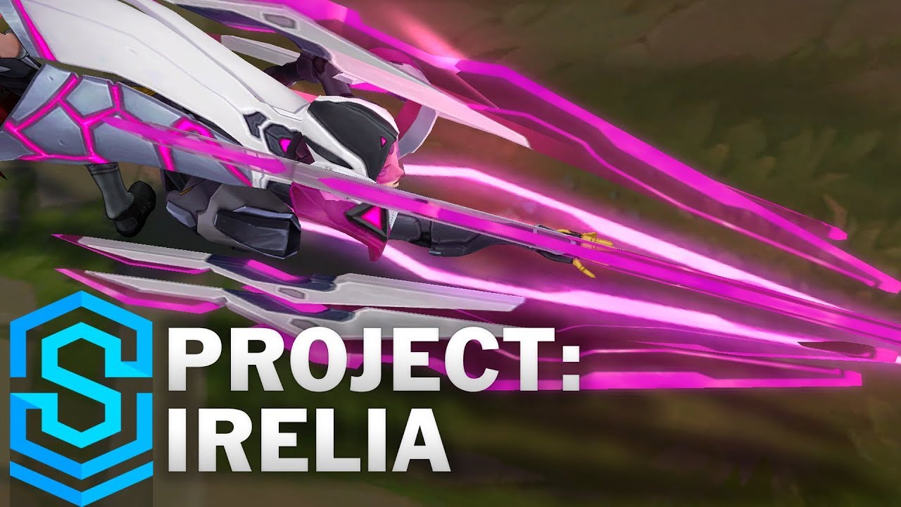 Project Irelia Skin Spotlight Pre Release League Of Legends Youtube