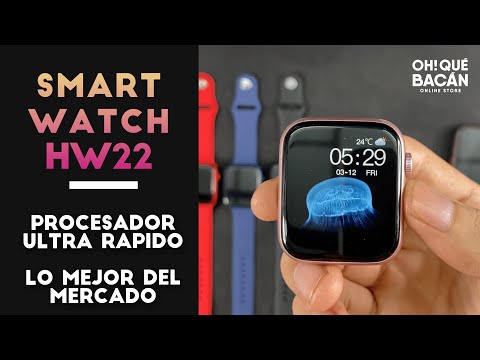 REVIEW SmartWatch HW22 y como conectarlo al teléfono | SEXTA GENERACION  2021 - YouTube