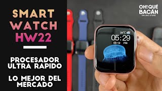 REVIEW SmartWatch HW22 y como conectarlo al teléfono | SEXTA GENERACION  2021 - YouTube