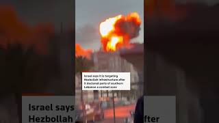 Israeli strike on Lebanon's Tyre city