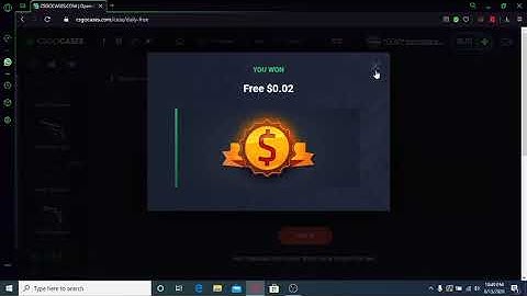 opening daily free cases in csgocases.com untill i get a knife pt.10
