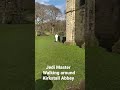 Jedi Master walking around Kirkstall Abbey #starwars #kirkstallabbey #padwon #jedi #jedimaster