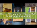 Review J RIHZ Blu Ray Player, 1080p Full HD with Surround Sound A 1 Blu-Ray All Region DVD Player, H
