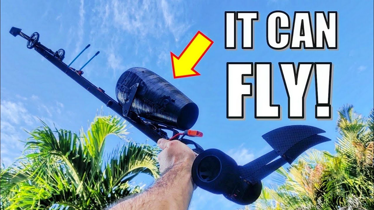 My RC Jet Dragster CAN FLY! "Thrust Arrow" Takes Flight!