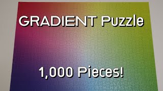 GRADIENT Puzzle Timelapse!