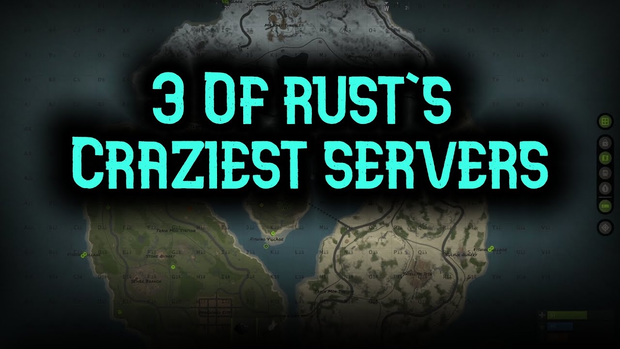 I Tried 3 Custom Servers in RUST! - YouTube