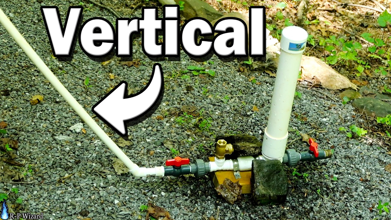 Can a Ram Pump Run on a Vertical Drive Pipe?