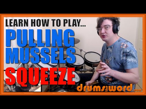 ★ Pulling Mussels From A Shell (Squeeze) ★ Drum Lesson PREVIEW | How To Play Song (Gilson Lavis)