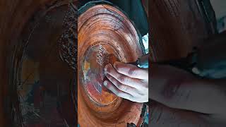 #art copper carving art in kashmir #carvings