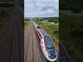 Powerful Passage Of A TGV Lyria Tgv Train 