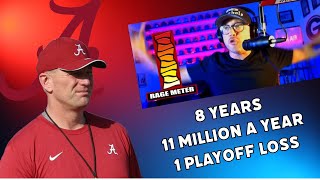 UNCLE LOU LOSES HIS MIND DISCUSSING ALABAMA HEAD COACH KALEN DEBOER CONTRACT