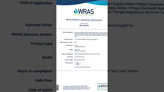 Zirantec Achieves WRAS Certification