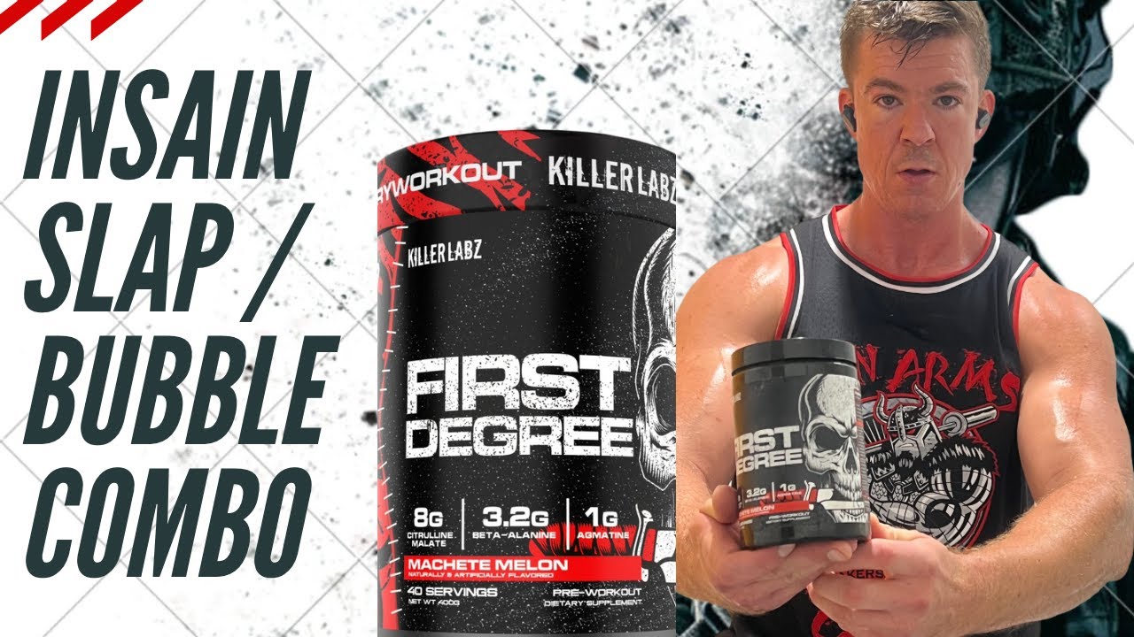 FIRST DEGREE PRE WORKOUT BY KILLER LABZ ☠️ ONE OF THE MOST BUZZING NON 2-AMINO PRE'S OUT THERE