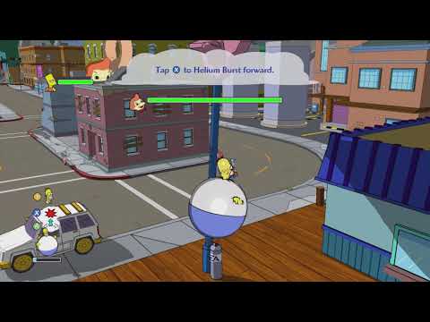 The Simpsons Game Demo (Xbox 360, 2007) - Complete Playthrough