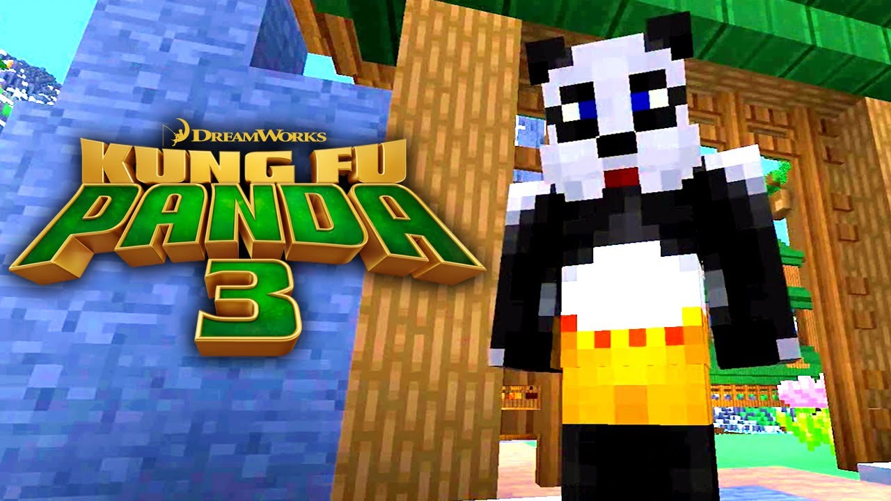 Kung Fu Panda 3 Minecraft Trailer Youtube