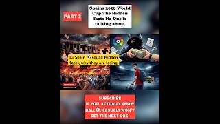Spain's 2026 World,Shocking Facts #spain #soccer #worldcup2026 #football #lamineyamal #gavi #fifa