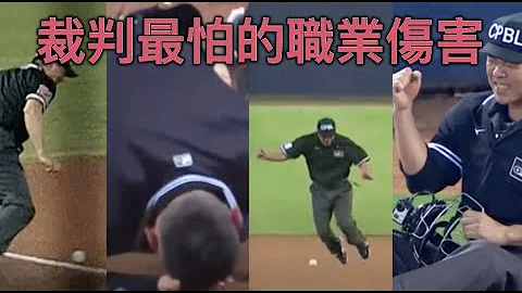 球真的不長眼！那些中職裁判最怕出現的「職業傷害」 - 天天要聞