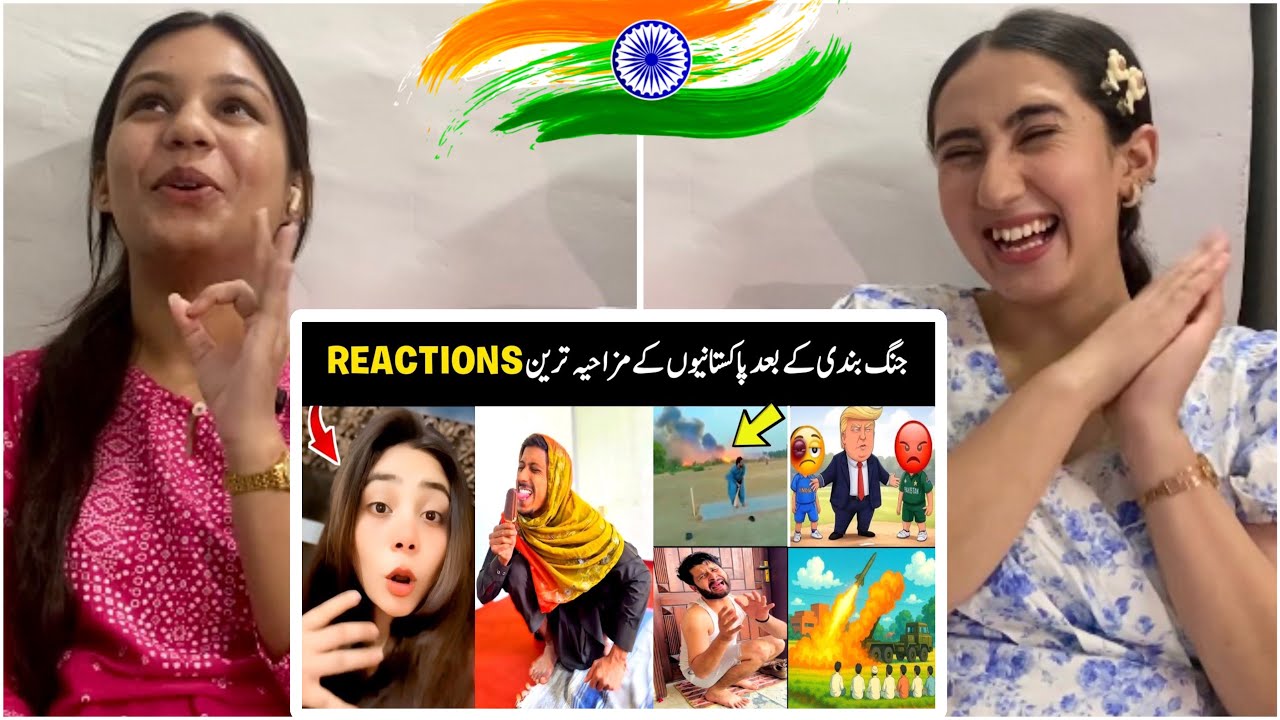 Indian React to Funny Pakistani people reaction after Pakistan India war 😄 | Part 14 | Aina Tv