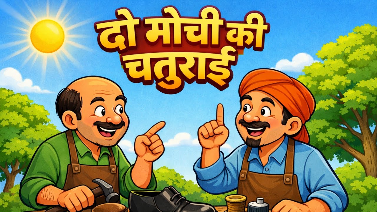 दो मोची की चतुराई । धार्मिक कहानी । ज्ञानवर्धक । moral story। bad time story