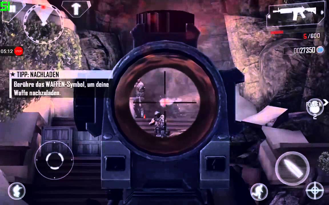 Shield Tablet Tegra K1 Framerate-test/Benchmark [Modern Combat 4]