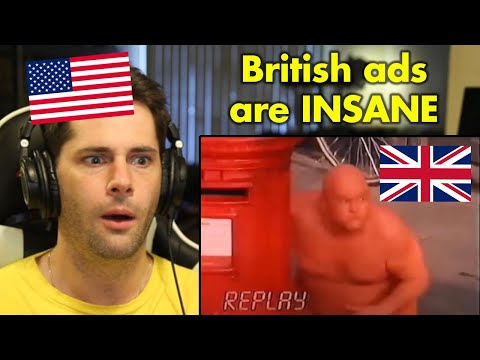 American Reacts to Nostalgic British Adverts