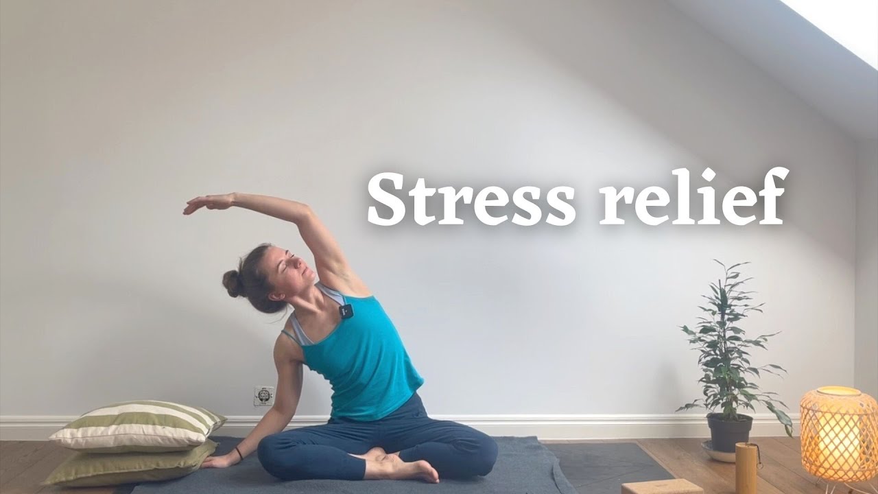 25 min Yoga for stress & anxiety relief | gentle & slow session to find your inner calm