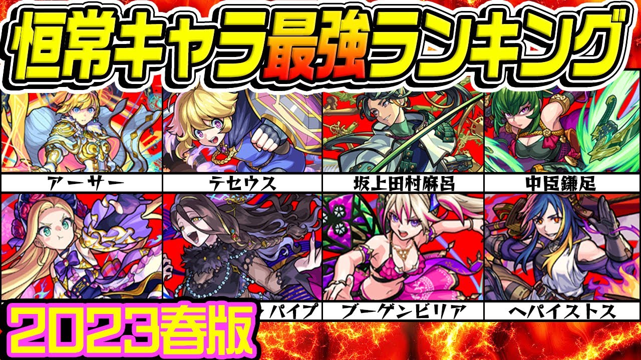モンスト キャラ ランキング