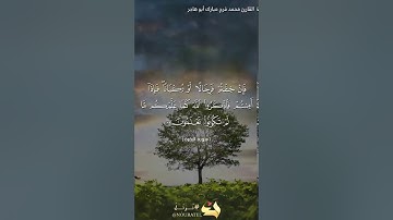 القارئ محمد مبارك البقرة من 238 حتى 245