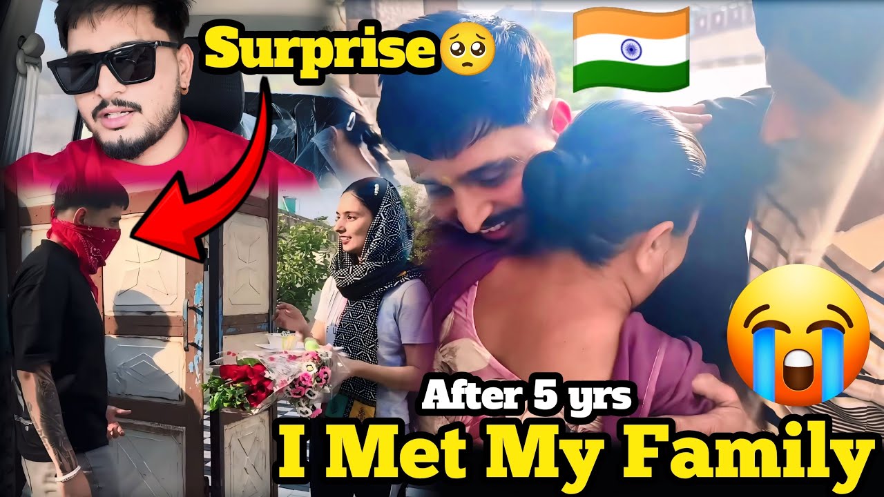 Surprise visit to India ♥️🇮🇳 after 5 years | canada to India | JJ ...