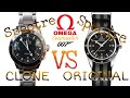 OMEGA CLONE VS ORIGINAL // OMEGA SEAMASTER SPECTRE 007 JAMES BOND