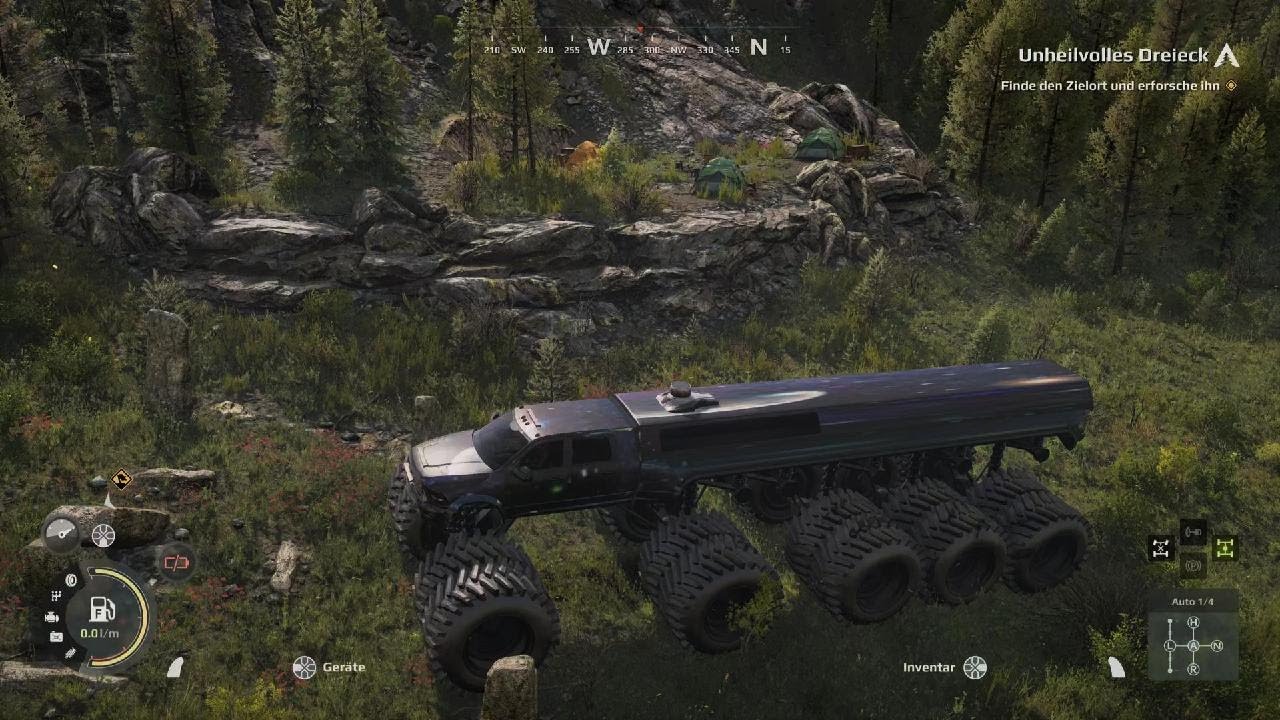 Expeditions: A Mudrunner Game unheilvolles Dreieck