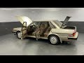 1987 Toyota Cressida 360 View With All Doors Open After Full Detail 