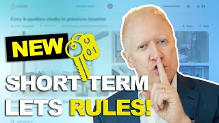 NEW Short Term Let Rules Affecting Your Local Area | Serviced Accommodation | Simon Zutshi