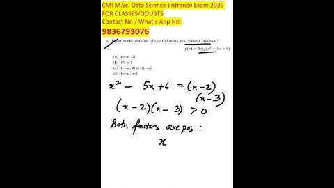 CMI MSc Data Science 2025 Q3 Oplossing met antwoord en uitleg | Moet je zien! #CMI2025 #DataScience