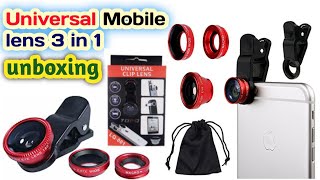 Generic in Mobile Phone Camera Lens Kit, Wide Angle, Zoom