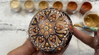 Information Dot Art Mandala Stone Painting | Relaxing Art | Painting Video #mandala #rockpainting #dotmandala  Update