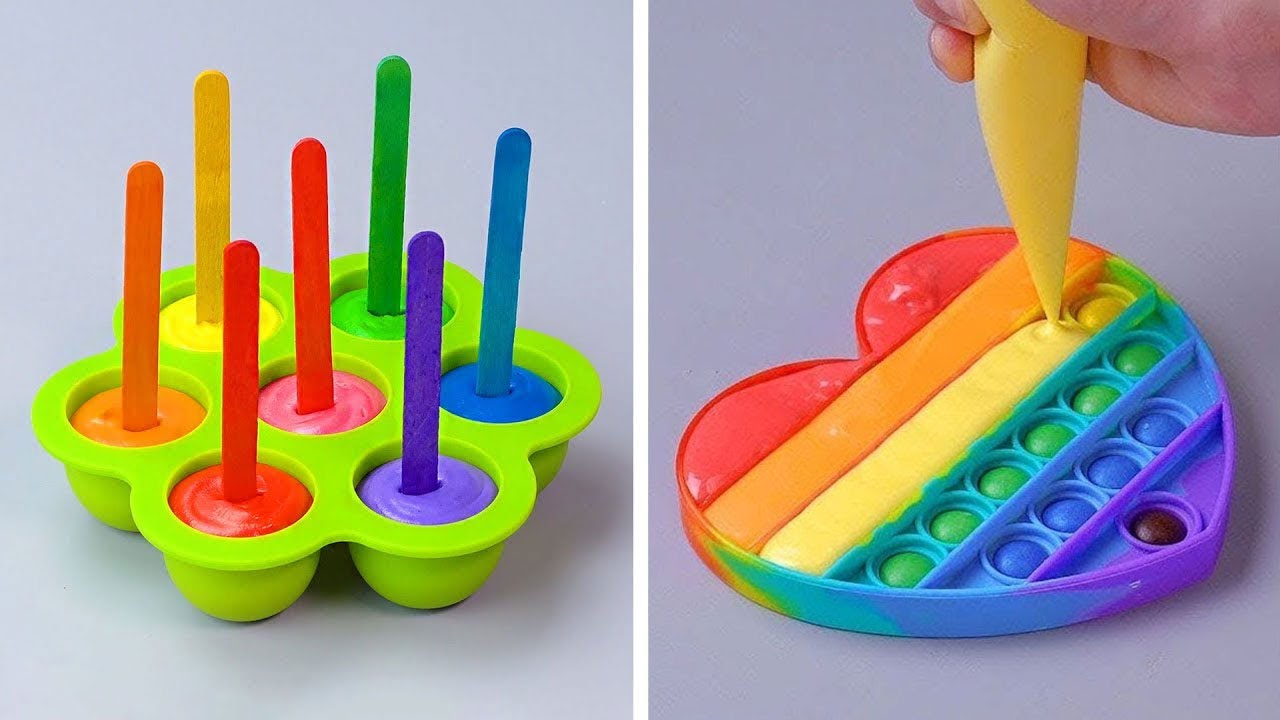 1000+ Amazing Cake Decorating Recipes For All the Rainbow Cake Lovers | Perfect Colorful Cake #5