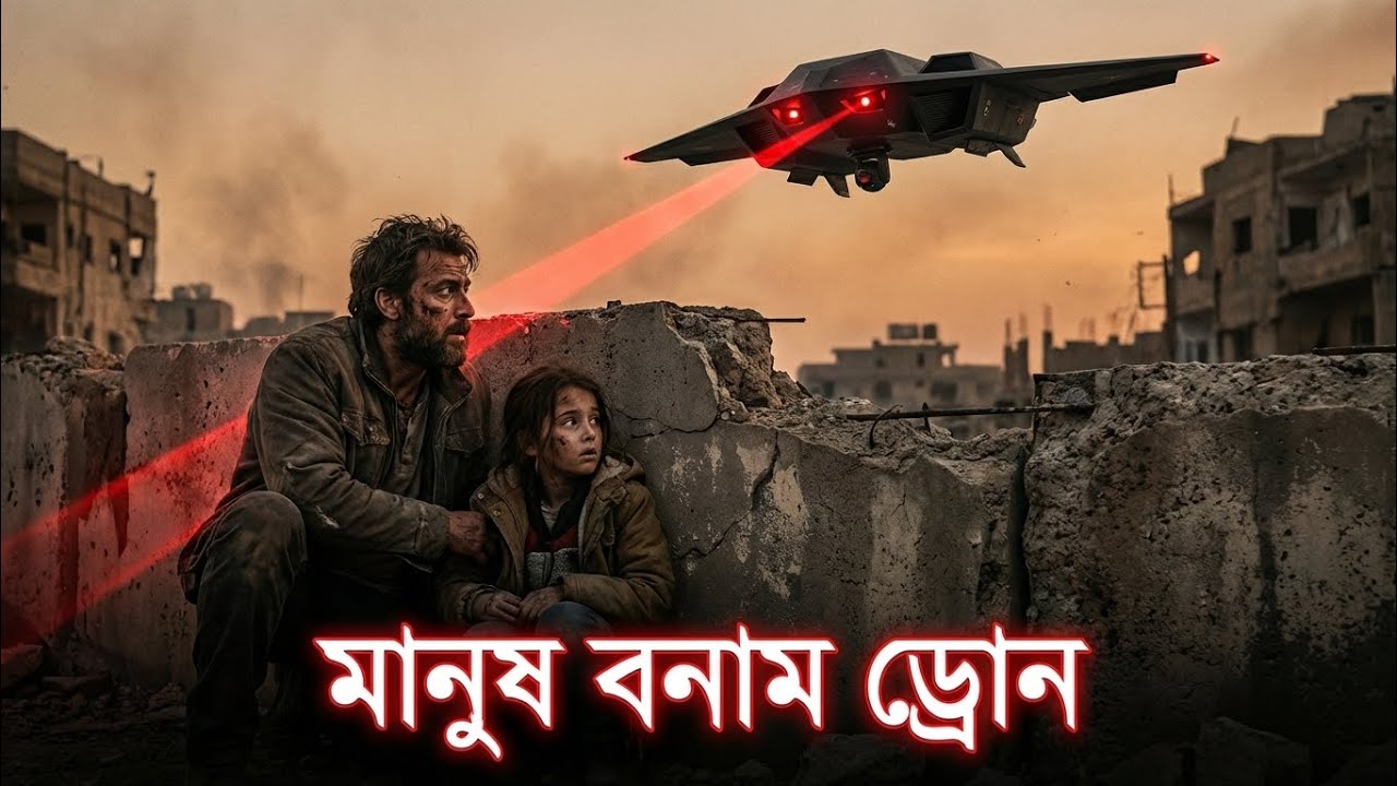 The fight to escape from robot drones!