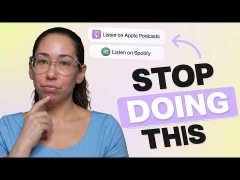 This Podcast Link Sharing Mistake Is Costing You Listeners
