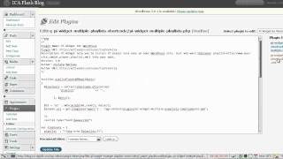Pi mp3 sound player widget for WordPress- playlist xml file editing screenshot 4