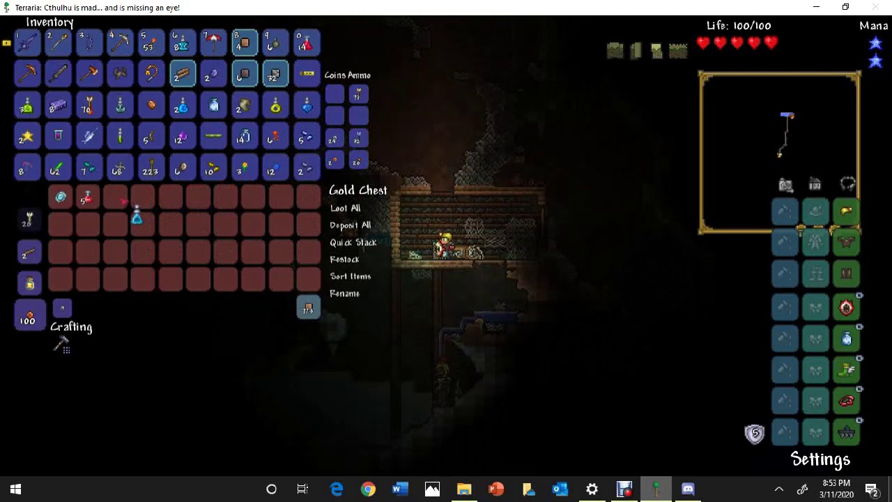 Terraria All Alone - YouTube