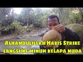 strike ikan melem uceng wader dan baby baung di sungai belakang rumah bonus kelapa muda segar