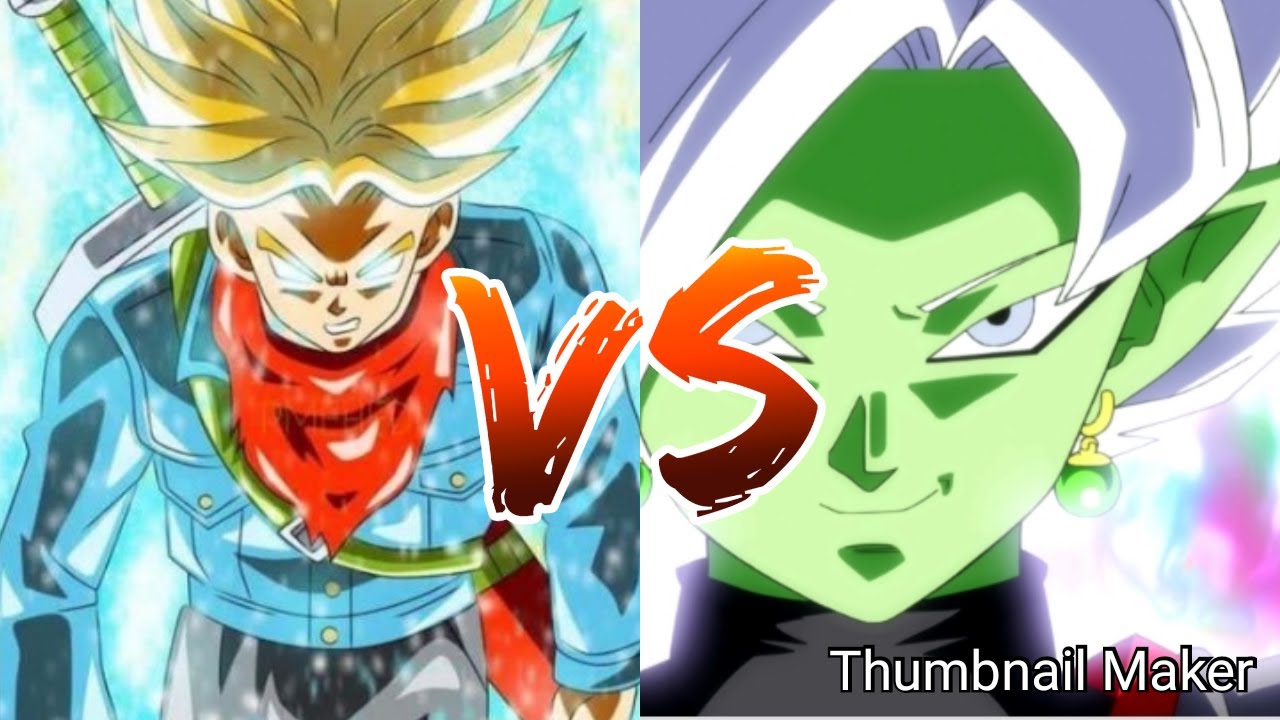 Trunks vs zamasu full fight YouTube