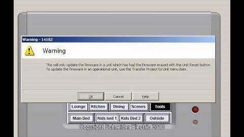 C Bus Resetting Black and White Mark II or Spectrum Touch screens 20130913