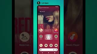 How to use Music Live Wallpaper - Your music as wallpaper - Android App #android #wallpaper screenshot 2