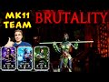 MK Mobile. Brutality MK11 Team is INSANE! Destroying Faction Wars with EPIC Brutalities.