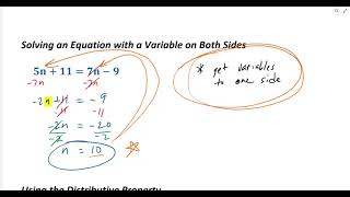 A3 Lesson 1.3 (Solving Linear Equations)